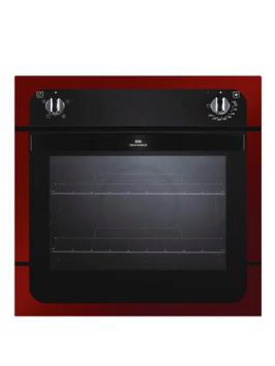New World Nw601F 60Cm Electric Fanned Oven - Red Metallic